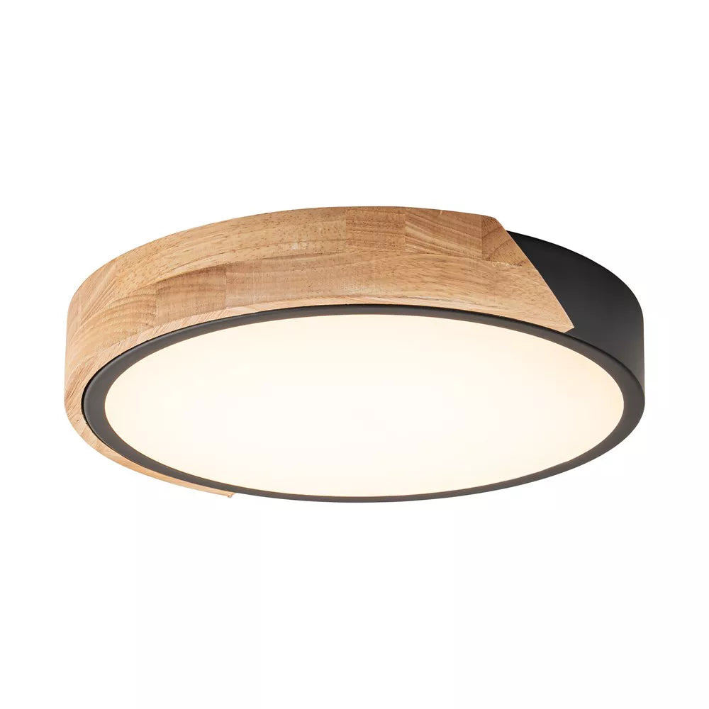 Okrągła lampa sufitowa LED z wyborem temperatury barw i funkcją ściemniania